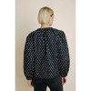 Women's Liora Floral Pintuck Top - Aureum - 3 of 3
