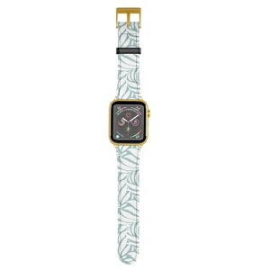 Heather Dutton Flowing Leaves Seafoam Apple Watch Band - Society6 - 1 of 3