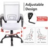 RISOKEYS Ergonomic Office Chair with Breathable Mesh Lumbar Support, 360° Swivel Casters & Adjustable Armrests for Office,Home - 4 of 4