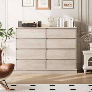 8 Drawer Dressers for Bedroom, Chest of Drawers with Deep Drawers, Large Double Dresser for Closet with Wide Top - 1 of 4