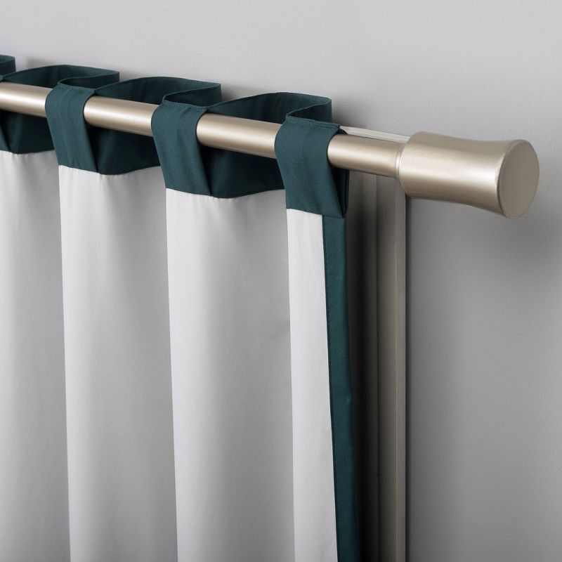 Cyrus Thermal Total Blackout Back Tab Curtain Panel - Sun Zero, 5 of 10