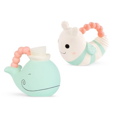 B. baby 2pk Baby Teething Toy - Soothe 'n' Smile