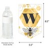 Big Dot of Happiness Little Bumblebee - Bee Baby Shower Bunting Banner - Party Decorations - Welcome Baby - 3 of 4