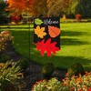 Falling Leaves Burlap Fall Garden Flag 18" x 12.5" Briarwood Lane - 4 of 4