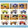 Joyfy 24 Pcs Make a face Stickers for Kids  9"x6" Make Your Own Monster Truck Stickers Party Favors Kids Crafts  Goodie  Stuffers Classroom Activities - 3 of 4