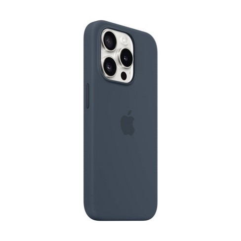 Apple iPhone 15 Pro Max Silicone Case with MagSafe - Storm Blue ​​​​​​​