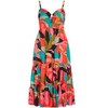 Women's Plus Size Harlow Maxi Dress - red | CITY CHIC - 3 of 4