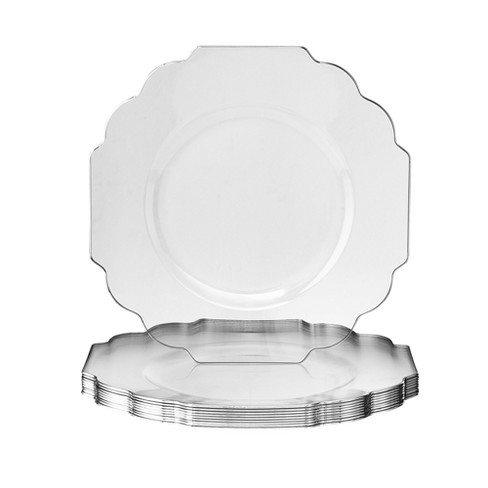 Elegant wedding disposable clearance plates