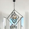 Bella Depot 4-Light Black Metal Pendant Light Modern Versatile and Stylish Chandelier - image 2 of 4