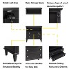 NicBex Nightstand with Charging Station,Side Table with USB Ports&Outlets,Night Stand with Drawers&Open Shelf,Fluted Pilasters End Table for Bedroom - 3 of 4
