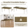 Whisen 9-Piece DIning Set with 8 Chairs and Leaf Design - 2 of 4