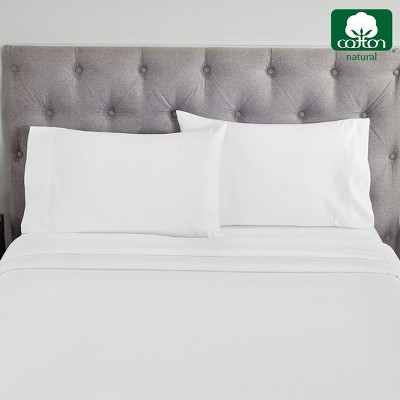 Bright White 1000 Thread Count Cotton Sateen Standard Pillowcases