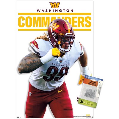 NFL Washington Football Team - Chase Young 20 Wall Poster, 22.375