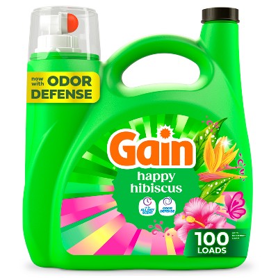 Gain Happy Hibiscus Hula HE Liquid Laundry Detergent