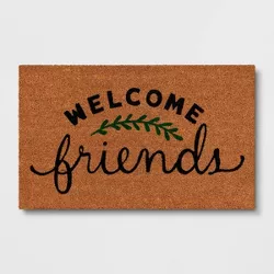 1'6"x2'6" 'Welcome Friends' Door Mat - Threshold™