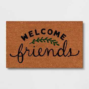 1'6"x2'6" 'Welcome Friends' Door Mat - Threshold™