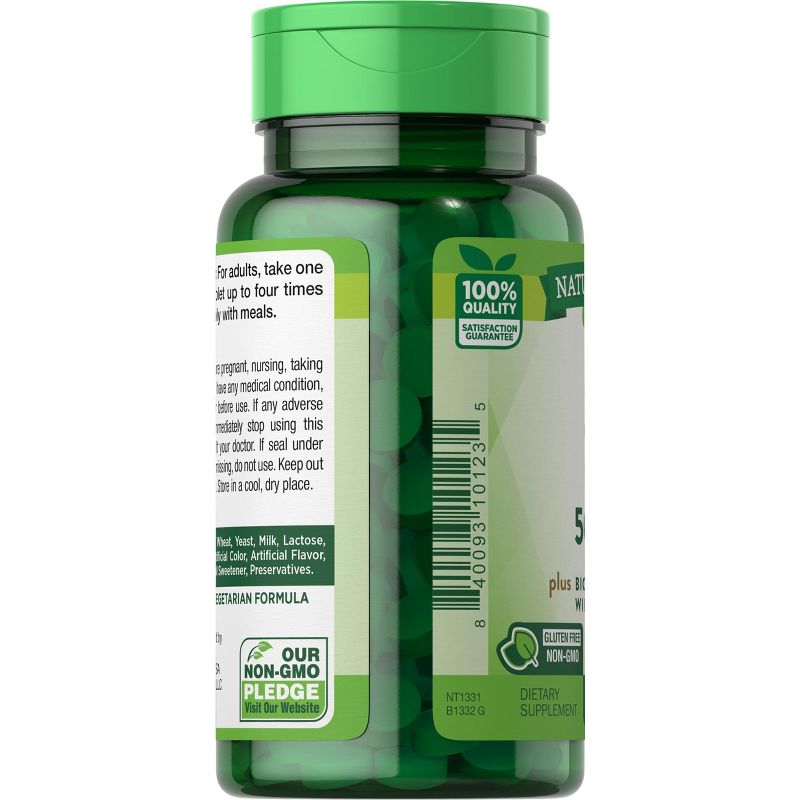 Nature's Truth Vitamin C with Rose Hips and Bioflavonoids 500mg | 100 Caplets, 4 of 5