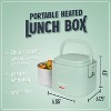 Nostalgia 20 oz. Portable Heated Lunch Box - 2 of 4