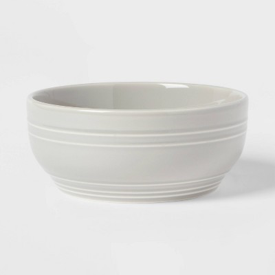 Photo 2 of 10" Stoneware Westfield Dinner Plates - Threshold™1
24oz Stoneware Westfield Cereal Bowl - Threshold™3 pack 