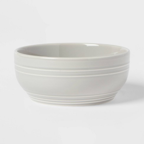 70oz Stoneware Westfield Serving Bowl White - Threshold™