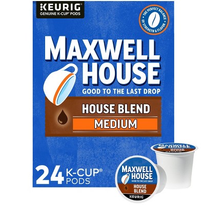 Maxwell House House Blend Medium Roast Coffee Pods - 24ct