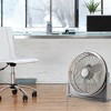 Lasko A20100 20 Inch 3-Speed Portable Pivoting Head Cooling Air Circulator Floor and Wall Mount Fan for Living Rooms, Bedrooms, and Basement, Gray - image 2 of 4