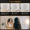 Vanity Desk, Makeup Vanity Desk with Touch Light Mirror - 4 of 4