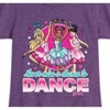 Girls' - Barbie - Never Miss A Chance To Dance Fitted Short Sleeve Graphic T-Shirt - 2 of 4