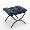 Okak Modern Recliner Accent Chair Lounge Armchair with Ottoman Footrest,Comfortable Leisure Chair for Living Rooms,Relaxation Areas - 4 of 4
