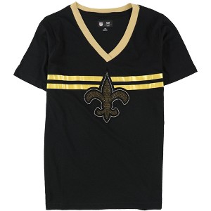 G-III Sports Womens New Orleans Saints Embellished T-Shirt - 1 of 2