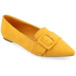 Journee Collection Womens Audrey Slip On Pointed Toe Loafer Flats