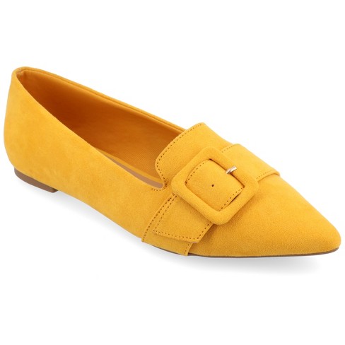 Journee Collection Womens Audrey Slip On Pointed Toe Loafer Flats ...