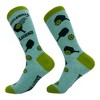 Crazy Dog T-Shirts Women's Pickleball Legend Socks Funny Sarcastic Pickle Ball Lovers Paddle Joke Footwear - 2 of 4
