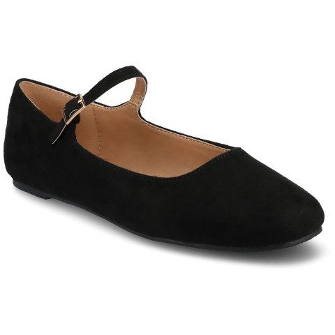 Женские платья Journee Collection Journee Women's Carrie Dress Flats, Black 7