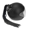 Unique Bargains Helmet Decor Gradient Braids Ponytail Black Gray 21.65" - 2 of 4