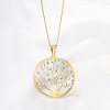 Ross-Simons Italian 18kt Gold Over Sterling Cut-Out Tree Of Life Pendant Necklace - 3 of 4