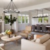 CityFurn 12-Light 48'' W Modern Large Wagon Wheel Chandelier with Clear Glass - 3 of 4