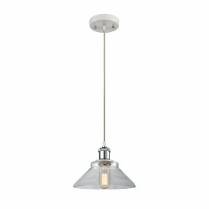 Orwell - 1 Light Cord Hung Mini Pendant In Industrial Style-6.5 Inches Tall and 8.38 Inches Wide - 1 of 1