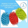 Infinite Curiosity Spiky Slap Bracelets / Slap Bands (3 Pack) - Great Sensory Toys / Fidget Toys - BPA/Phthalate/Latex-Free - 4 of 4