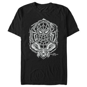 Men's Marvel Spider-Man: No Way Home White Sketch T-Shirt - 1 of 4