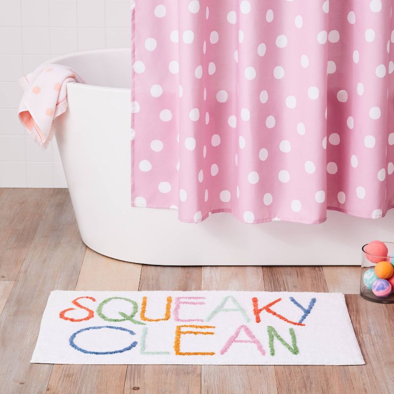 Squeaky Clean Kids&#39; Bath Rug - Pillowfort&#8482;, 3 of 12