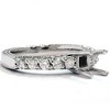 Pompeii3 1/2ct Diamond Engagement Semi Mount 14K White Gold Ring Setting - 3 of 4