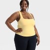 Women's Everyday Soft Square Neck Support Tank Top - All In Motion™ - 3 of 3