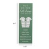 Dicksons Put On Full Armor of God Green 6.5 inch Paper Bookmark Pack of 12 - 4 of 4