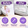 ComfyBumpy Bed Rail for Toddlers, Toddler Bed Rails for Twin, Full & Toddler Bed Size,  Baby Bed Side Rail for Kids - 4 of 4