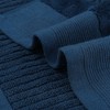 Unique Bargains Hotel Spa Bathroom Absorbent Towels Striped Comfort Cotton Washcloths 6 Packs - 4 of 4