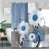 LunaLulinlk Floral Flower Shower Curtain - 2 of 4