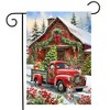 Briarwood Lane Winter Garden Flag 12x18 For Outdoor Country Christmas For Christmas Garden Flag Flags For Outside - 2 of 4