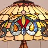 Chloe Lighting Serenity Victorian Tiffany-Style Dark Bronze 2 Light Table Lamp 16" Wide - 3 of 4