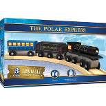 MasterPieces Wood Train Sets - The Polar Express 3 Piece Train Set